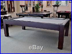 Penelope 7' & 8' Pool Table with Dining Top Free Shipping & Billiard Play Kit