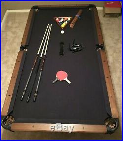 Perfect Condition! 8-ft Brunswick Solid Wood pool table
