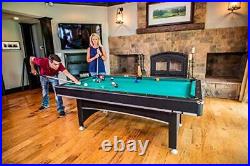 Phoenix 7' Billiard Table with Table Tennis Conversion Top for a Game of Pool