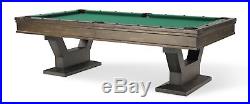 Plank & Hide Gaston 8 ft Billiards Pool Table Sable + FREE SHIPPING