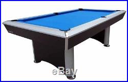 Playcraft 7' Sprint Preassembled Pool Table with Electric Blue Cloth
