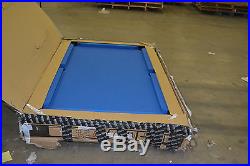 Playcraft 7' Sprint Preassembled Pool Table with Electric Blue Cloth