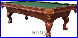 Playcraft Charles River 8' Slate Pool Table, Chestnut
