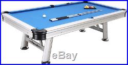 Playcraft Extera Outdoor 8' Pool Table with Playing Equipment