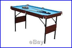 Playcraft Sport 54 Pool Table with Folding Legs and Playing Equipment