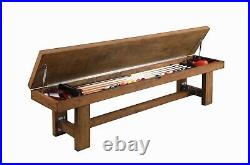 Playcraft Willow Bend 8' Pool Table Bench