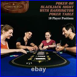 Poker Table 10 Player (Blue)
