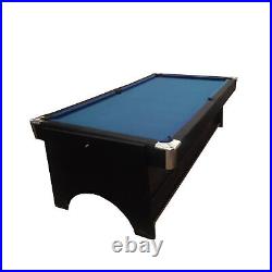 Pool Central 8.5 x 4.3FT 2-in-1 Spin Around Pool Billard Table Tennis Game Table