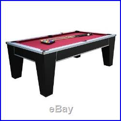 Pool Table 7.5 Feet Game Room Billiard Table Arcade All Accessories Included
