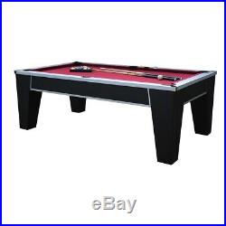 Pool Table 7.5 Feet Game Room Billiard Table Arcade All Accessories Included