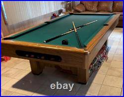 Pool Table 8' Player Pre-owned The Game Room Store Nj Dealer 08742