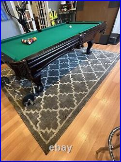 Pool Table 8 foot Spencer Marston. (Also comes with ping pong table)