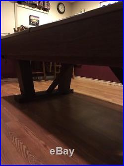 Pool Table 8 foot slate Brunswick Windsor VIP with all accessories