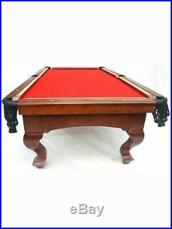 Pool Table 8 ft Mahogany New (No wear & tear)
