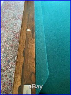 Pool Table 9 ft Antique Made in 1800 Mfg by Clark Herd in Philly PA