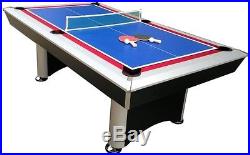 Pool Table Billiards 3-in-1 Glide Hockey Insert Ping Pong Home Game Set COMPLETE