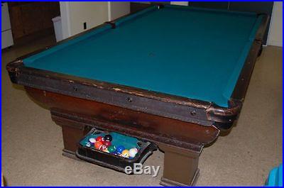 Pool Table Brunswick 9ft pro solid wood 1905 Loaded value 12k FREE set up & deli