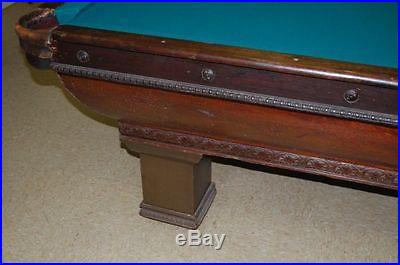 Pool Table Brunswick 9ft pro solid wood 1905 Loaded value 12k FREE set up & deli