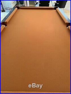 Pool Table Claw Legs new felt. 99 inches long by 55 wide