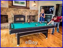 Pool Table Game Room Billiard Balls With Table Tennis Top Ping Pong NEW