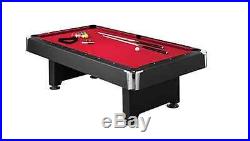 Pool Table Games Entertainment Donovon II 8-Foot Slate Billiard