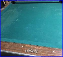 Pool Table Gold Crown 9 Feet Brunswick