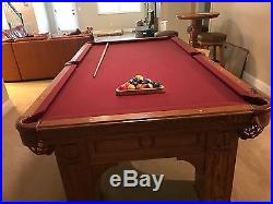Pool Table Olhausen Excellent -8 Foot With Accessories Included