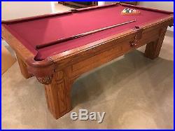 Pool Table Olhausen Excellent -8 Foot With Accessories Included