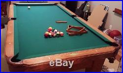 Pool Table Proline Billiard Table Factory 8 Foot Tradition with accessories