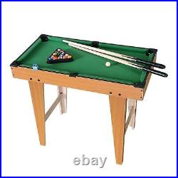Pool Table Set Board Games Office Use Mini Tabletop Billiards for Family