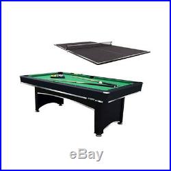Pool Table Tennis Ping Pong Set Balls Cues Game Room Billiards Paddle Net Sport