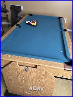 Pool Table With Air Hockey Side