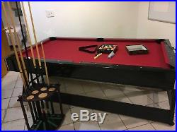 Pool table 2 in 1 gread price 7x4 feet out side very good