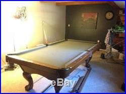 Pool table- brunswick tremont 3 years old 8 ft