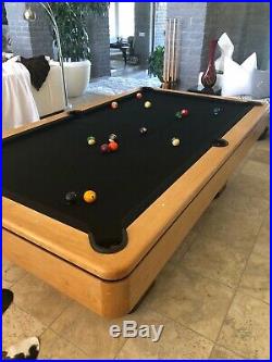 Pool table custom made regulation size