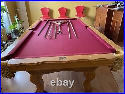 Pool table-great American Billiard-deconstructed for easier relocation