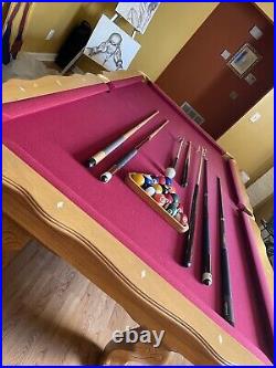 Pool table-great American Billiard-deconstructed for easier relocation