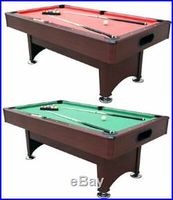 Pool table red 6ft table new in box all accessories