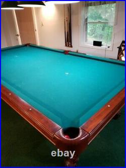 Pool table regulation