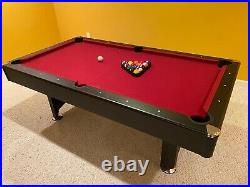Pool table with tennis table top for sale