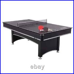 (Price Reduced) Pool/Tennis Table (7 ft.) (Black/Green)
