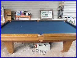 Professional 8 ft. ASPEN Classic Oak wood Pool Billiard Table