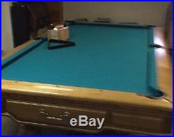 Professional Brunswick Maple Pool table