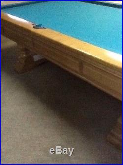 Professional Brunswick Maple Pool table