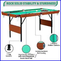 RACK Crucis 5.5-Foot Folding Billiard/Pool Table