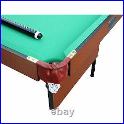 RACK Crucis 5.5 Ft Folding Classic Billiard Table, Green (Used)