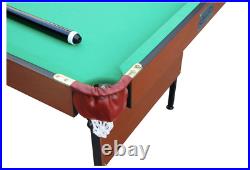 RACK Crux 55 in Folding Billiard Pool Table Billiards Game Cue Balls Sticks Home