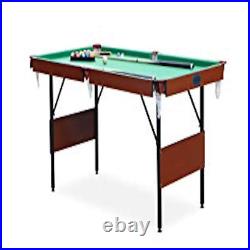 RACK Crux 55 in Folding Billiard/Pool Table (Green)