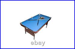 RACK Crux 55-inch Folding Billiard/Pool Table Portable and Space-Saving Ent