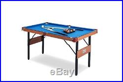 RACK Crux Folding 55 in Billiard/Pool Table (Blue)